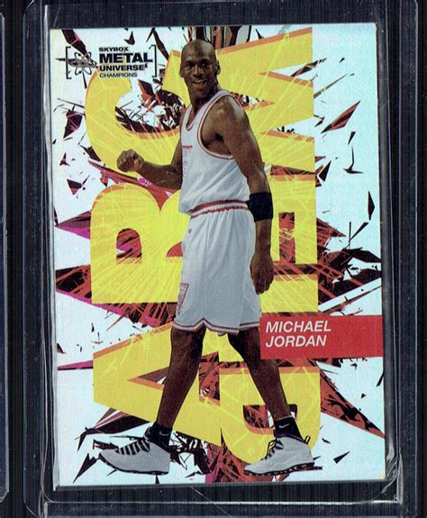 Mavin 2021 SKYBOX METAL UNIVERSE CHAMPIONS MICHAEL JORDAN ARC WELD SP