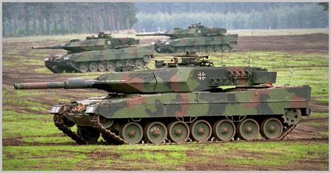 Czech Republic Germany Jointly Acquire Leopard 2a8 Tanks