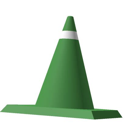 Green Traffic Cone Roblox