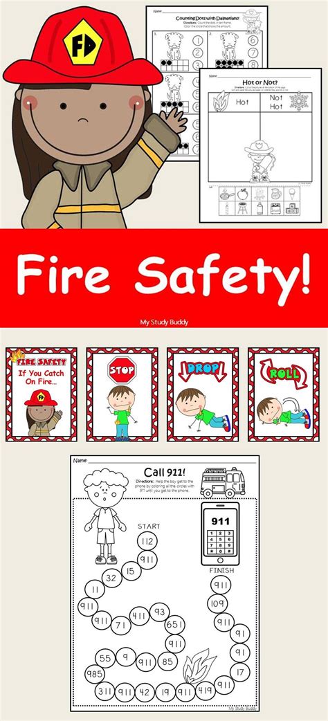 Fire Safety Activity Sheets