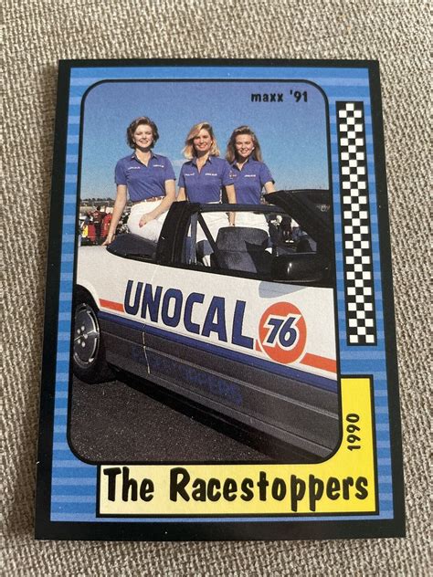 1991 Maxx 137 The Racestoppers Valli Elliott Lisa Shrowder Pam