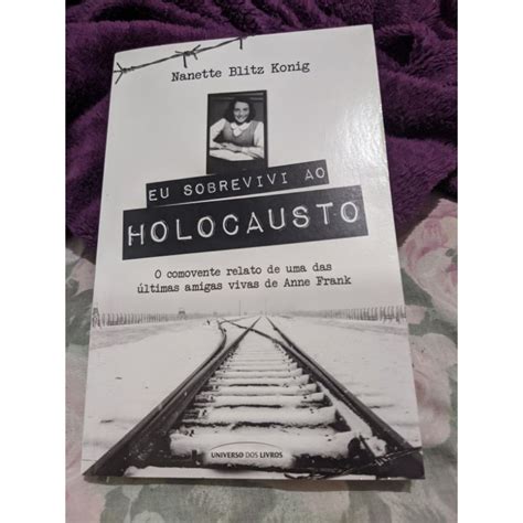 Livro Eu Sobrevivi Ao Holocausto Shopee Brasil