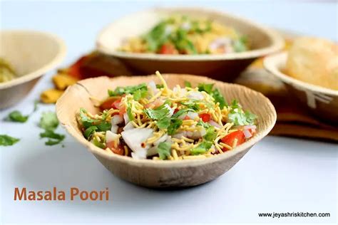 masala puri recipe - Jeyashri's Kitchen