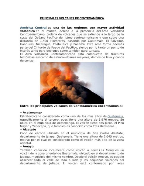 Docx Principales Volcanes De Centroam Rica Dokumen Tips