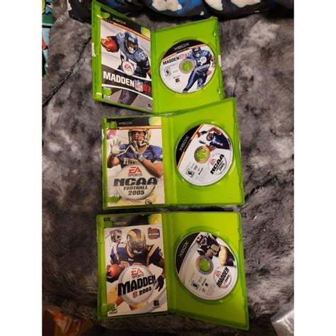 Xbox | Video Games & Consoles | 3 Xbox Football Games Madden And Ncaa ...