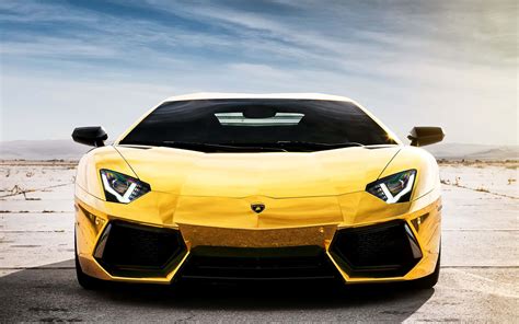 [100+] Gold Lamborghini Wallpapers | Wallpapers.com