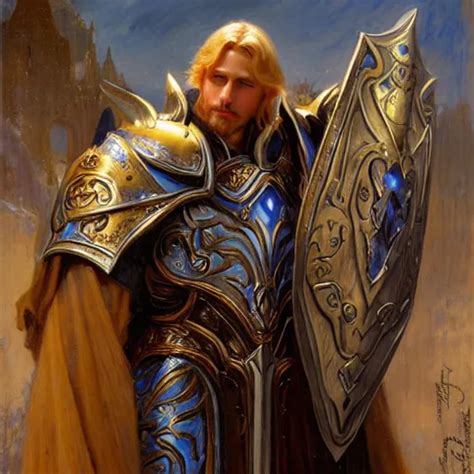 Attractive Fully Clothed Arthas Menethil Confesses His Stable