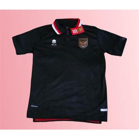 Jual JERSEY BAJU BOLA TIMNAS INDONESIA 3RD THIRD HITAM NEW 2022 GRADE