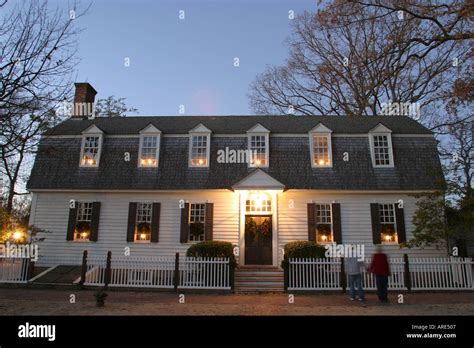 Colonial Williamsburg Virginia Duke Of Gloucester Street Christmas