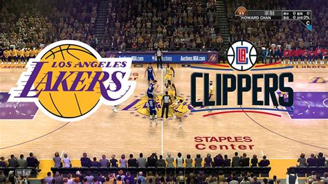 Lakers VS LA Clippers 湖人對戰快艇 157分13助攻6籃板MyCareerNBA2K21聯盟賽