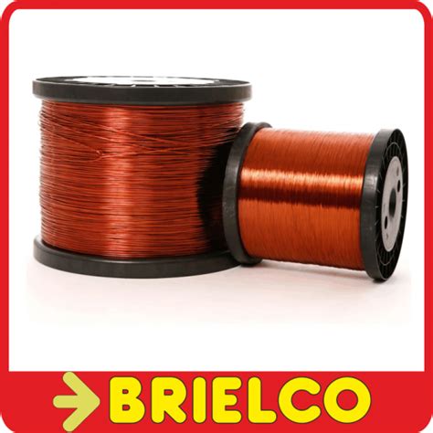 Hilo De Cobre Esmaltado De Diametro Mm Carrete Bobinado Peso Gr