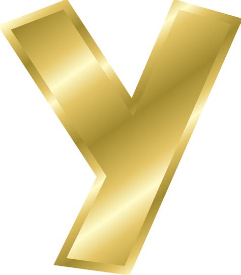 Gold Letters Png Image Png Mart