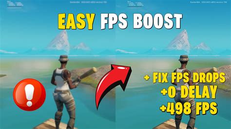 🚀ultimate Fortnite Fps Boost Guide 🔧 Fix Fps Drops And 0 Delay In