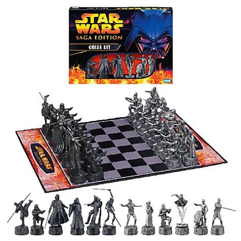 Star Wars Saga Edition Chess Set - Entertainment Earth