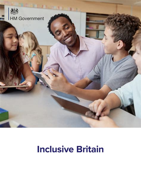 Inclusive Britain Government Response To The Commission On Race And