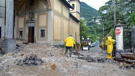 Il Maltempo In Lombardia La Regione Chiede Lo Stato Di Emergenza La