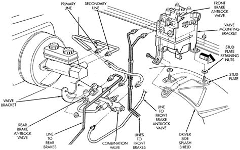 2002 Dodge Ram 1500 Brake Line Diagram