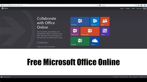 Use microsoft office online free - volgeta