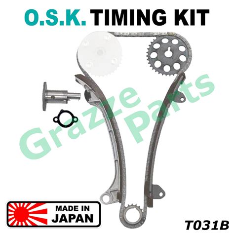 100 Made In Japan O S K Timing Chain Kit Set Toyota Camry ACV30 ACV40