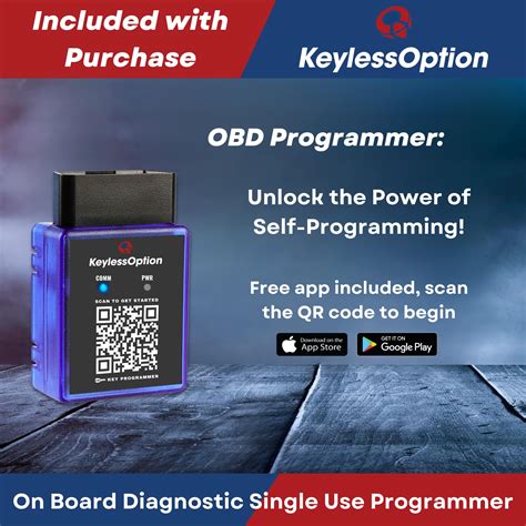 Keyless Option Obd Key Fob Programmer Diy Plug And Pair Remote Key Fob