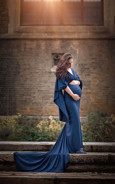 Fitted Style Maternity Dress For Photo Shoot Slim Fit Etsy Fitted