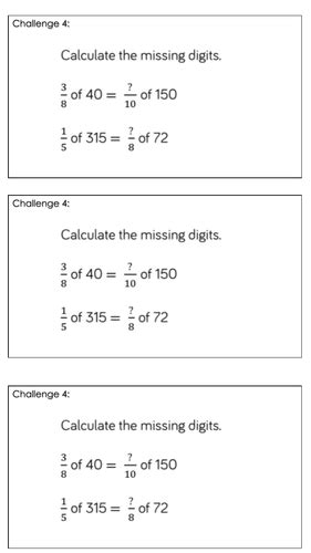 Year 6 Finding Fractions Of Amounts Lesson Teaching Resources