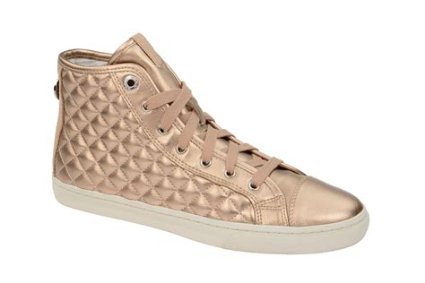 Geox New Club Schuhe Skin Metallic D4258A Fundgrube Schuhhaus Strauch