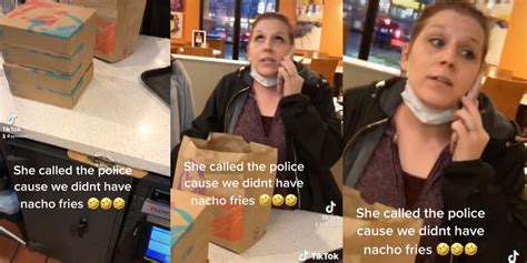 ‘karen Allegedly Calls Cops On Taco Bell Workers Over Nacho Fries