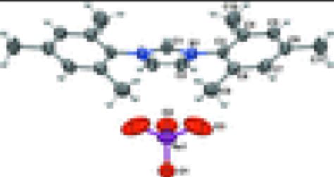 The Molecular Structure Of 1 Showing The Atomic Numbering Scheme