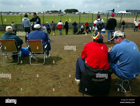 Formula One Motoracing British Grand Prix Qualifying Stock Photo