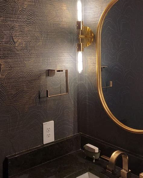 33 Trendy Bathroom Wallpaper Ideas To Elevate Your Space In 2024