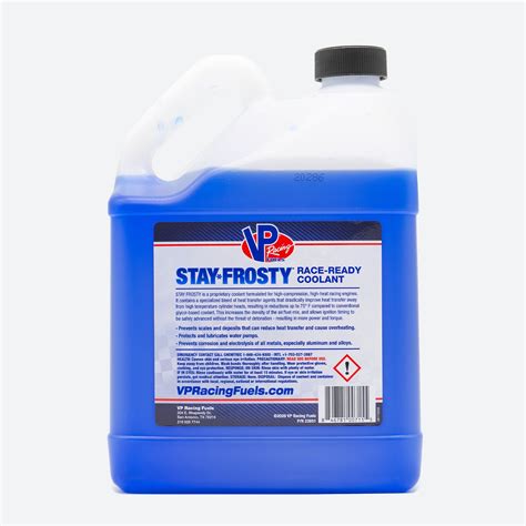 Vp Racing Fuels Stay Frosty Racing Coolant