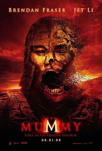 Nuevo P Ster De The Mummy Tomb Of Dragon Emperor La Momia La