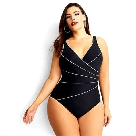 Miraclesuit Swimsuit Black White One Piece Horizon Slimming One Piece