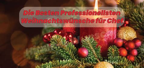 Besten Professionellsten Weihnachtswünsche für Chef