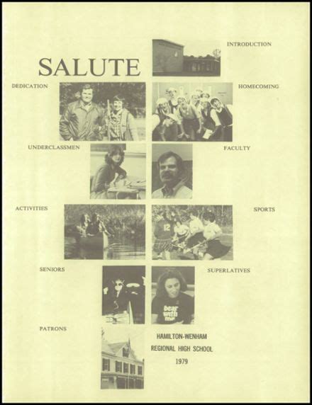 Explore 1979 Hamilton-Wenham Regional High School Yearbook, South ...