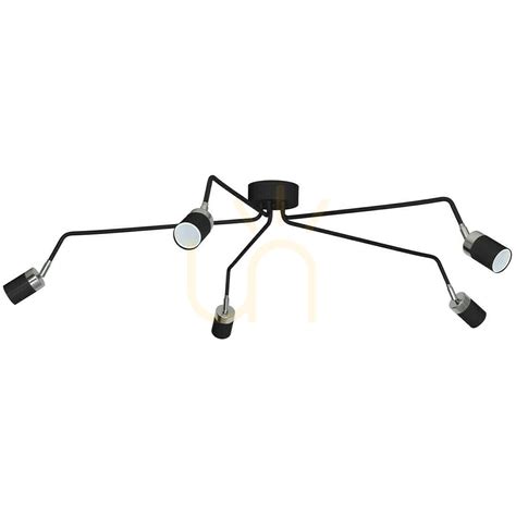 Czarna Lampa Sufitowa Joker Black 5x Gu10 Sklep Lunares