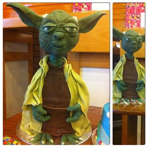 Yoda Decorated Cake By Nicky Gunn CakesDecor