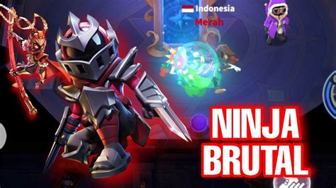 Ninja Brutal Kera Sakti Solo Lagi Hari Hari Jadi Impostor Solo 😁