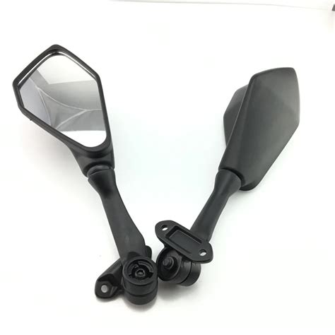 Aluminum Cnc Motorcycle Mirrors Sport Bike Rear View Mirror For