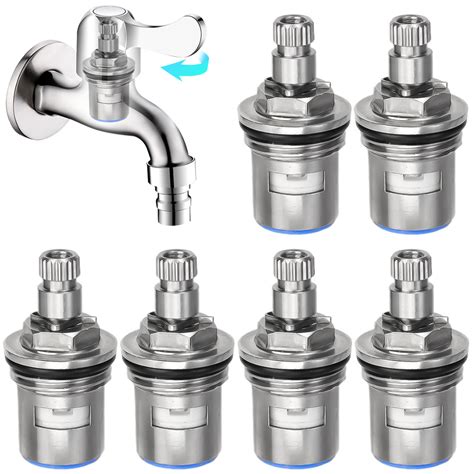 Mm Hot Cold Water Faucet Valve Core Faucet Inner Disc Cartridge Universal Rustproof