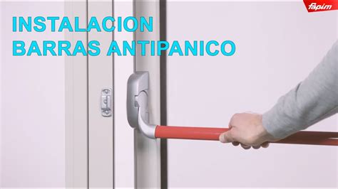 Instalaci N De Barras Antipanico En Puertas De Aluminio Youtube