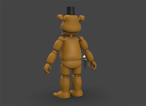 Stl File Five Nigths At Freddy S Freddy Fazbear Articulated Figure