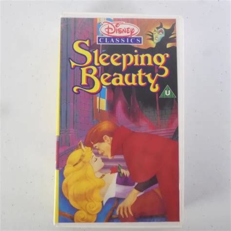 Sleeping Beauty Walt Disney Classics Pal Vhs Video Tape Cassette