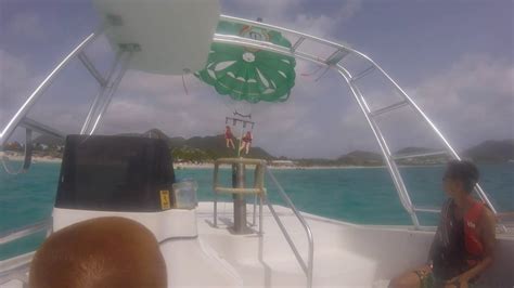 Bella And Juli Parasailing St Martin YouTube