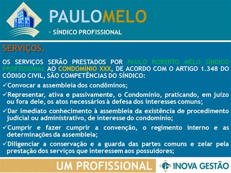 Proposta Comercial Paulo Melo S Ndico Profissional Blog Do Amarildo