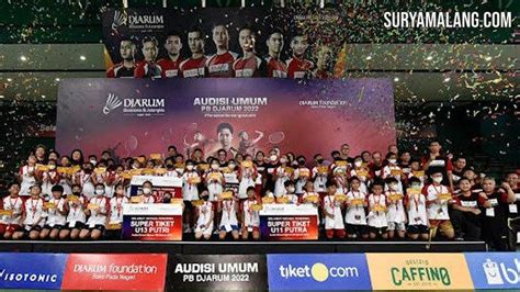 Cari Pebulutangkis Berbakat Audisi Umum PB Djarum 2023 Kembali Digelar