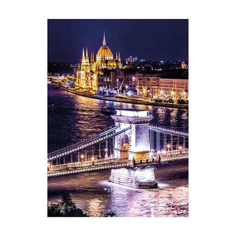 Puzzle Budapest La Nuit Pieces Puzzlemania Fr