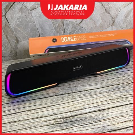 Jual Speaker Pc Gaming Rgb Inbox Speaker Sound Bar Bluetooth Usb Sbt