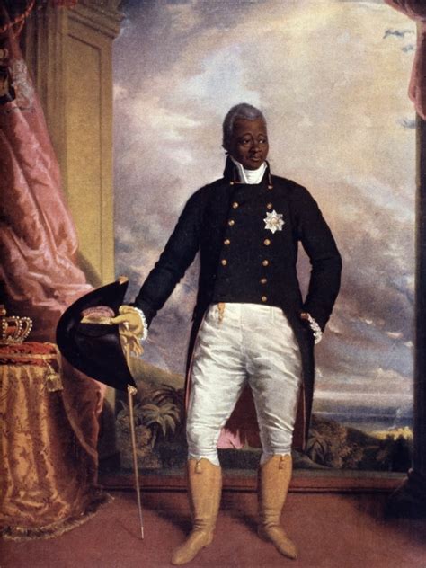 Henri Christophe 1767 1820 Nhaitian Revolutionist And Ruler Portrait